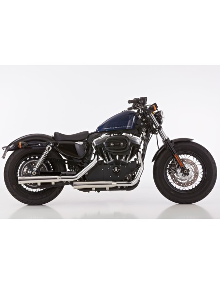 ESCAPE COMP DOUBLE GROOVE SLIP-ON FALCON H.D SPORTSTER XL 883R ROAD...