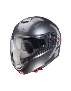 CASCO MODULAR CABERG LEVO X GRIS METAL para Cascos Modulares