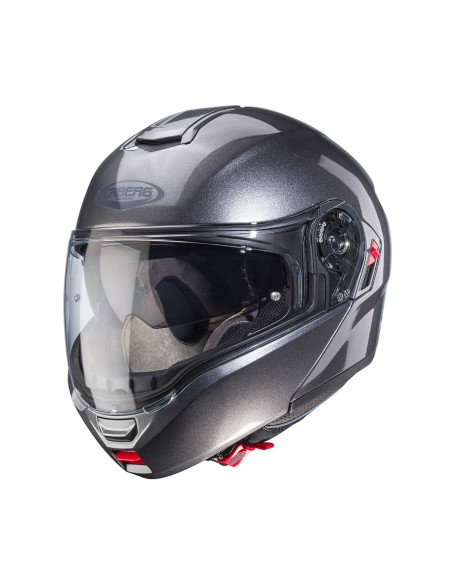 CASCO MODULAR CABERG LEVO X GRIS METAL para Cascos Modulares