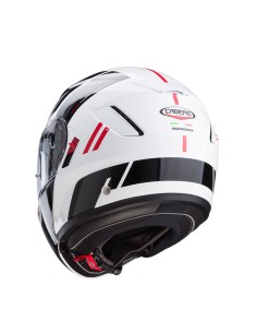 CASCO MODULAR CABERG LEVO X MANTA BLANCO-ANTRACITA-ROJO para Cascos...