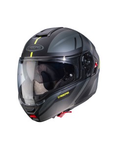 CASCO MODULAR CABERG LEVO X MANTA NEGRO-ANTRACITA-AMARILLO para Cas...