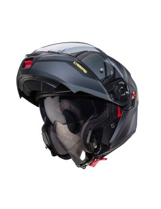 CASCO MODULAR CABERG LEVO X MANTA NEGRO-ANTRACITA-AMARILLO para Cas...