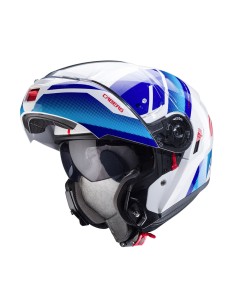 CASCO MODULAR CABERG LEVO X MANTA BLANCO-AZUL-ROJO para Cascos Modu...