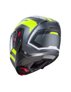 CASCO MODULAR CABERG HORUS X ROAD GUN METAL- NEGRO MATE- AMARILLO F...
