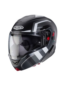 CASCO MODULAR CABERG HORUS X ROAD GUN METAL- NEGRO - BLANCO para Ca...