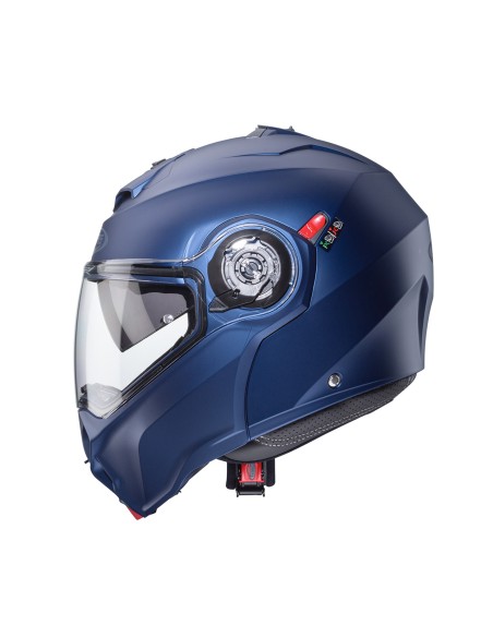 CASCO MODULAR CABERG DUKE EVO AZUL MATE YAMA