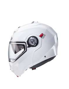 CASCO MODULAR CABERG DUKE EVO BLANCO METAL