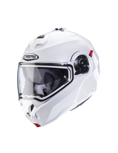 CASCO MODULAR CABERG DUKE EVO BLANCO METAL