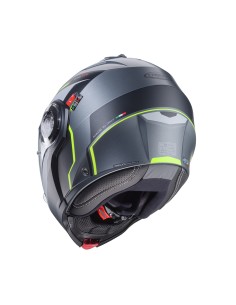 CASCO MODULAR CABERG DUKE EVO MOVE GUN METAL MATE-NEGRO-AMARILLO FLUO