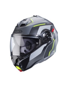 CASCO MODULAR CABERG DUKE EVO MOVE GUN METAL MATE-NEGRO-AMARILLO FL...