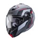 CASCO MODULAR CABERG DUKE EVO MOVE GUN METAL MATE-NEGRO-ROJO
