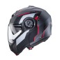 CASCO MODULAR CABERG DUKE EVO MOVE GUN METAL MATE-NEGRO-ROJO