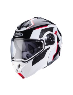 CASCO MODULAR CABERG DUKE EVO MOVE NEGRO-BLANCO-ROJO para Cascos Mo...