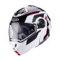 CASCO MODULAR CABERG DUKE EVO MOVE NEGRO-BLANCO-ROJO
