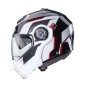 CASCO MODULAR CABERG DUKE EVO MOVE NEGRO-BLANCO-ROJO