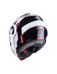 CASCO MODULAR CABERG DUKE EVO MOVE NEGRO-BLANCO-ROJO para Cascos Mo...