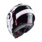 CASCO MODULAR CABERG DUKE EVO MOVE NEGRO-BLANCO-ROJO