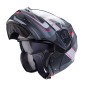 CASCO MODULAR CABERG DUKE X TOUR NEGRO-ANTRACITA- FUCSIA-PLATA