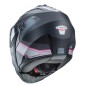 CASCO MODULAR CABERG DUKE X TOUR NEGRO-ANTRACITA- FUCSIA-PLATA