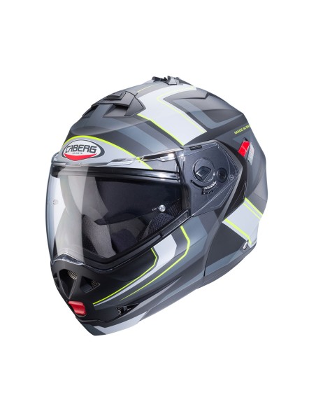 CASCO MODULAR CABERG DUKE X TOUR NEGRO-ANTRACITA -AMARILLO FLUOR-PL...