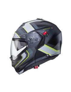 CASCO MODULAR CABERG DUKE X TOUR NEGRO-ANTRACITA -AMARILLO FLUOR-PLATA