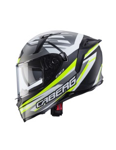 CASCO INTEGRAL CABERG AVALON X KIRA NEGRO-GRIS-AMARILLO-BLANCO para Cascos Integrales