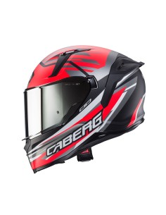 CASCO INTEGRAL CABERG AVALON X KIRA NEGRO-GRIS-ROJO-BLANCO para Cascos Integrales