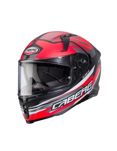 CASCO INTEGRAL CABERG AVALON X KIRA NEGRO-GRIS-ROJO-BLANCO para Cascos Integrales
