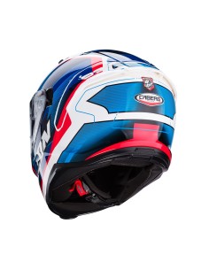 CASCO INTEGRAL CABERG AVALON X OPTIC BLANCO-ROJO-AZUL para Cascos Integrales
