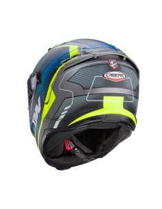 CASCO INTEGRAL CABERG AVALON X OPTIC GRIS MATE-AMARILLO-AZUL para Cascos Integrales