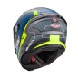 CASCO INTEGRAL CABERG AVALON X OPTIC GRIS-AMARILLO-AZUL CASCO INTEGRAL CABERG AVALON X OPTIC GRIS-AMARILLO-AZUL