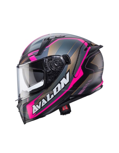 CASCO INTEGRAL CABERG AVALON X OPTIC NEGRO MATE- GRIS- FUCSIA CASCO INTEGRAL CABERG AVALON X OPTIC NEGRO MATE- GRIS- FUCSIA