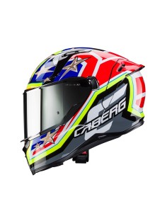 CASCO INTEGRAL CABERG AVALON X TRACK NEGRO-AMARILLO-ROJO-AZUL