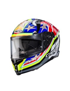 CASCO INTEGRAL CABERG AVALON X TRACK NEGRO-AMARILLO-ROJO-AZUL para Cascos Integrales