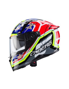 CASCO INTEGRAL CABERG AVALON X TRACK NEGRO-AMARILLO-ROJO-AZUL para Cascos Integrales