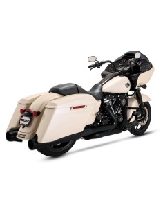 ESCAPE DRESSER DUAL NEGRO MATE PARA HARLEY DAVIDSON 99-08 para Escapes