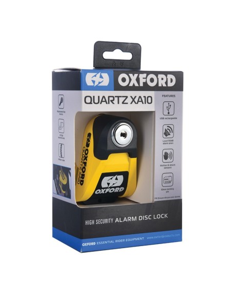 CANDADO ANTIRROBO OXFORD QUARTZ ALARM XA10