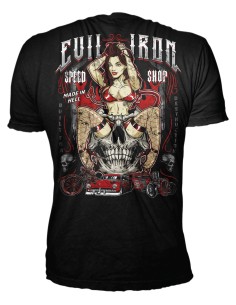 CAMISETA EVIL IRON TATOO LT para Camisetas Manga Corta