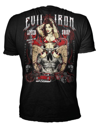 CAMISETA EVIL IRON TATOO LT