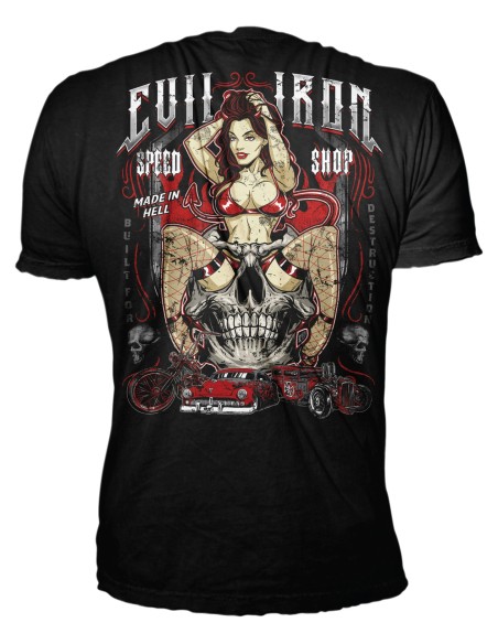 CAMISETA EVIL IRON TATOO LT para Camisetas Manga Corta