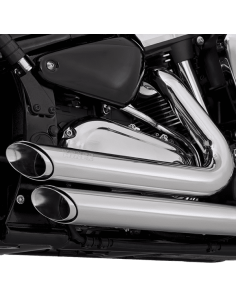 ESCAPE ESCALONADO SHORTSHOTS CROMADO YAMAHA XV1600A ROAD STAR 99-04...