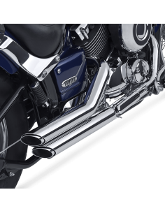 ESCAPE ESCALONADO SHORTSHOTS CROMADO YAMAHA XVS650