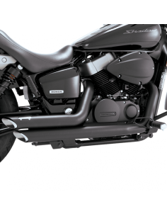 ESCAPE ESCALONADO SHORTSHOTS NEGRO HONDA VT750