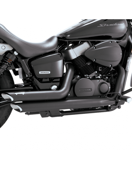 ESCAPE ESCALONADO SHORTSHOTS NEGRO HONDA VT750