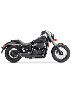 ESCAPE ESCALONADO SHORTSHOTS NEGRO HONDA VT750C SHADOW 04-16 para M...