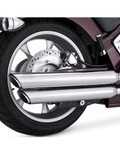 ESCAPE HONDA VT1300CX FURY TWIN SLASH SLIP-ONS VANCE AND HINES para...