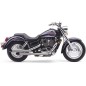 ESCAPE COBRA CLASSIC DELUXE SLASH-CUT PARA HONDA VT1100C2 SHADOW SABRE 01-07 ESCAPE COBRA CLASSIC DELUXE SLASH-CUT PARA HONDA VT1100C2 SHADOW SABRE 01-07