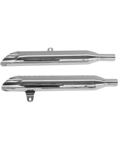 COLA DE ESCAPE COBRA SLIP-ON SLASH-CUT PARA YAMAHA XV1700 ROAD STAR...