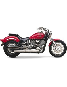 SILENCIADORES COBRA SLIP-ON SLASH-CUT PARA YAMAHA XVS1100 DRAG STAR 04-09