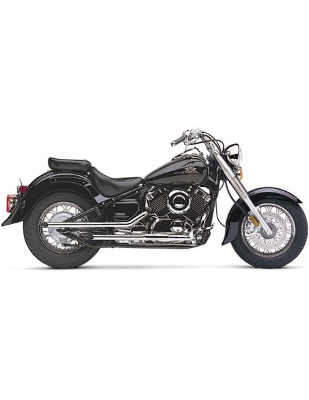 SILENCIADORES COBRA SLIP-ON DRAG PIPES 51 MM PARA YAMAHA XVS650 DRAG STAR 04-11